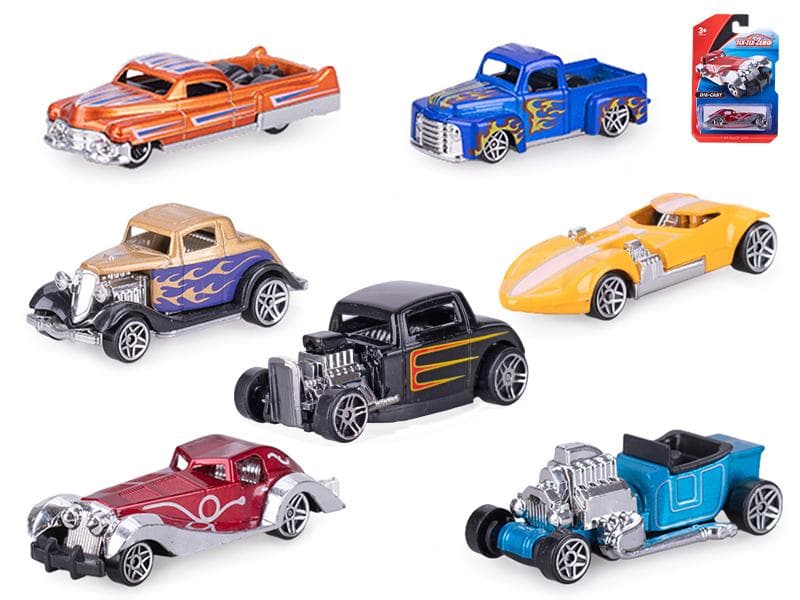 Mikro trading Auto závodní 8 cm volný chod kov