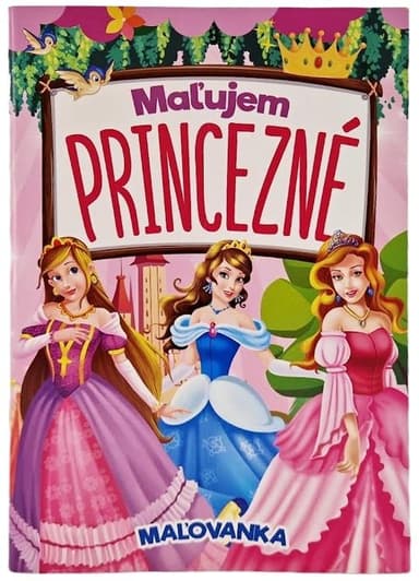 FONI-BOOK Maľujem princezné omaľovánka 944989