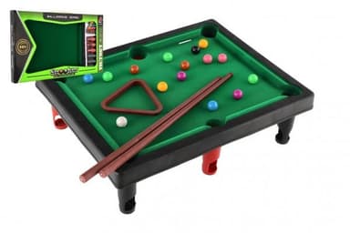 Kulečník/billiard mini dětský 33x26cm
