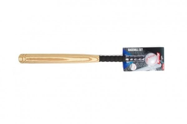 Teddies Baseballová raketa 60cm + loptička pena na karte 00543067