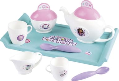 Smoby Gabby´s Dolllhouse Čajový set s táckou SM 312508