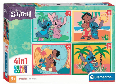 Clementoni Puzzle 4v1 Stitch 721745