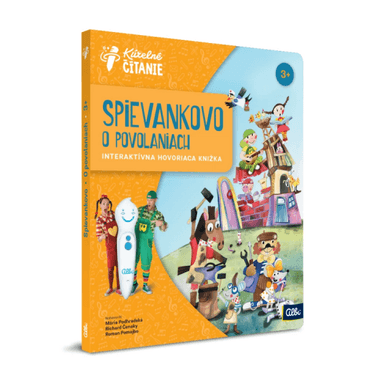 ALBI Kúzelné čítanie Kniha Spievankovo : O povolaniach 881310