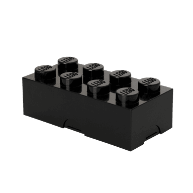 Svačinový box LEGO® - černý
