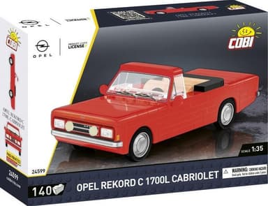 Cobi Opel Rekord C 1700L kabriolet, 1:35, 137 k CBCOBI-24599