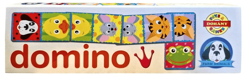Wiky Domino 28ks zvieratká 091360