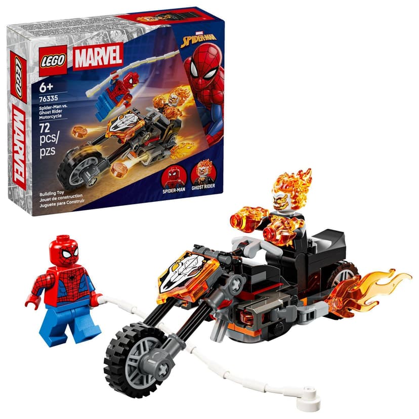 LEGO LEGO® Marvel 76335 Spider-Man vs. Ghost Rider na motorke 2276335