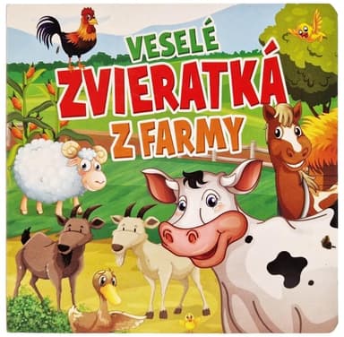 FONI-BOOK Veselé zvieratká z farmy leporelo 945290