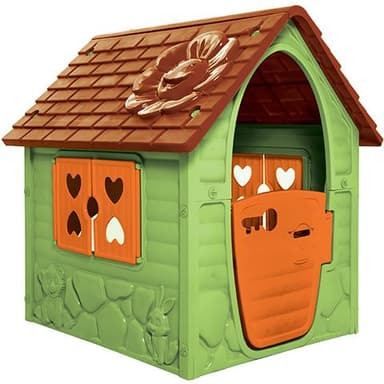 Dohánytoys Záhradný plastový domček Dohány 106x98x90cm zelený 094828