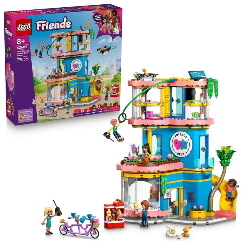 LEGO LEGO® Friends 42689 Klubovňa kamarátov v mestečku Heartlake 2242689