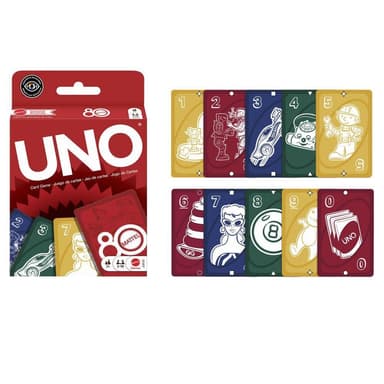 Mattel UNO 80. Výročie Mattel 25JGK30