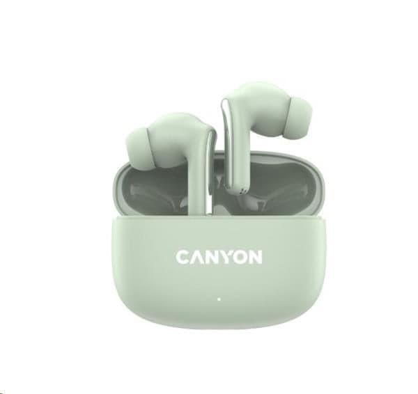 Canyon TWS-9, OnGo 9, True Wireless Bluetooth slúchadlá do uší zelené CNS-TWS9G