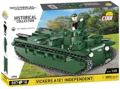 Cobi Great War Vickers A1E1 Independent, 1:35, 886 k, 1 f CBCOBI-2990