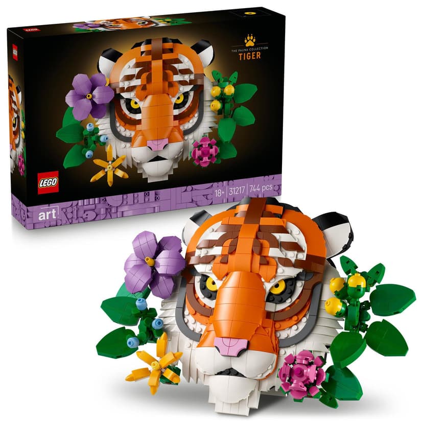 LEGO® Art 31217 Kolekcia zvierat – Tiger 2231217