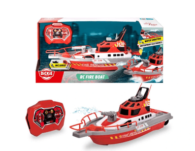Dickie RC loď hasiči 37cm, 3kan D 1107000