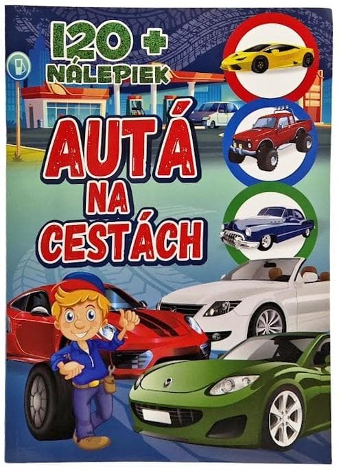 FONI-BOOK 120+nálepiek Autá na cestách 947737