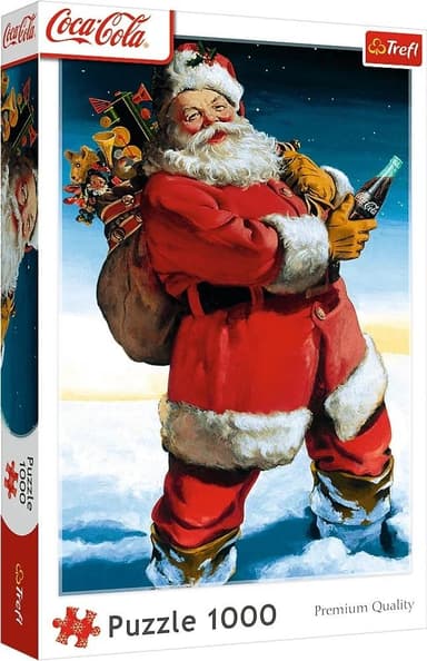 Trefl Puzzle 1000 Coca-Cola: Santa Claus na snehu 10923
