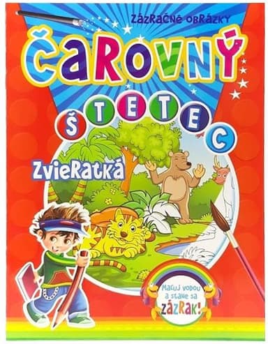 FONI-BOOK Čarovný štetec vyfarbovanie zvieratiek 942695