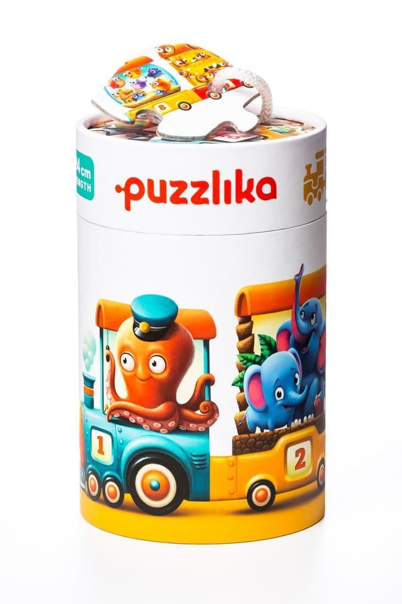 Puzzlika 13050 Vlak 94 cm - naučné puzzle 20 dílků MA2-13050