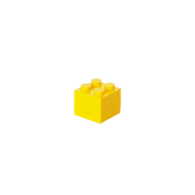 LEGO Storage Mini Box 46 x 46 x 43 - žltá 40111732