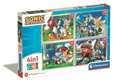 Clementoni Puzzle 4v1 SONIC 721522