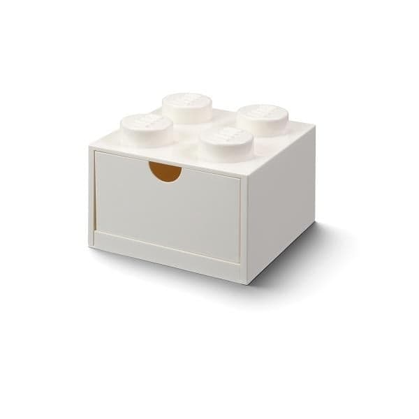 LEGO Storage stolný box 4 so zásuvkou - biela 40201735