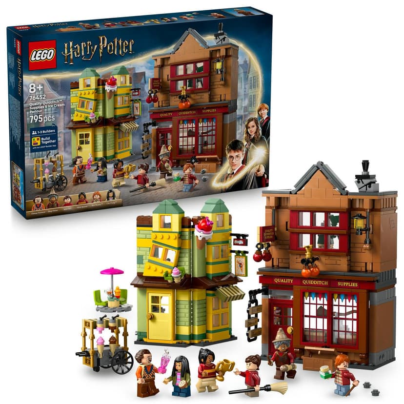 LEGO® Harry Potter 76452 Kvalitné metlobalové potreby a zmrzlináreň 2276452