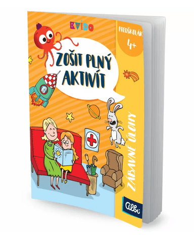 KVÍDO Zošit plný aktivít 4+ 91994