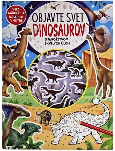 FONI-BOOK Objavte svet Dinosaurov s množstvom skvelých úloh 945337