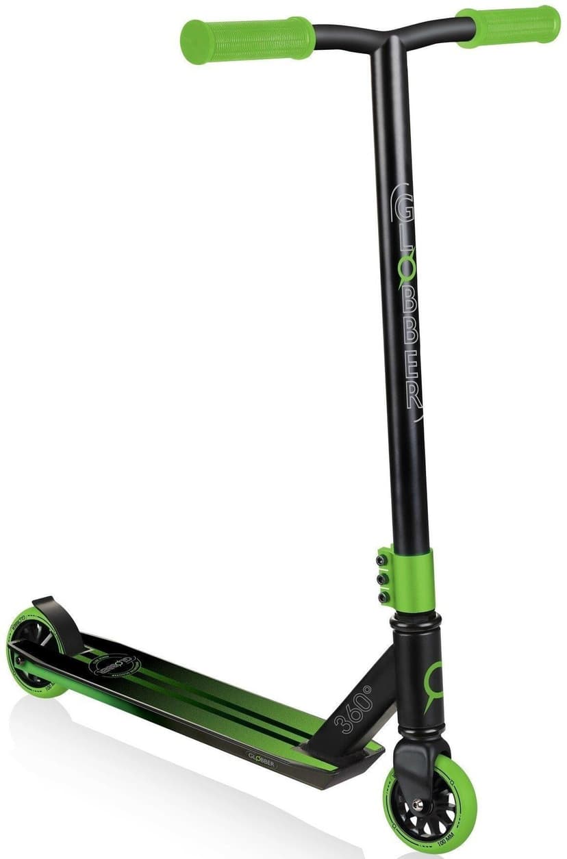 Globber Scooter Globber Freestyle Kolobežka STUNT SCOOTER GS 360 Black - lime green 620-106