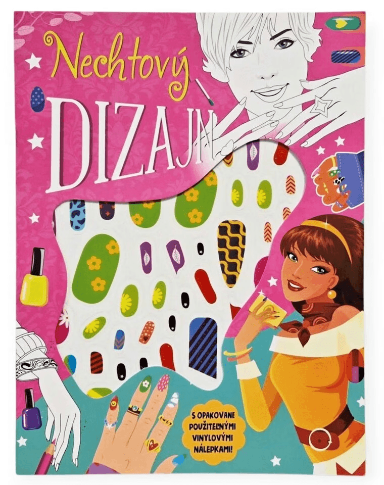 FONI-BOOK Nechtový dizajn omaľovánka 940119