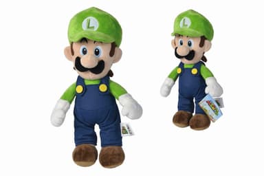 Simba Plyšová figurka Super Mario Luigi, 30 cm S 9231011