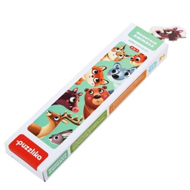 Puzzlika 14798 Lesní zvířátka - naučné puzzle 8 zvířátek - 16 dílků MA2-14798
