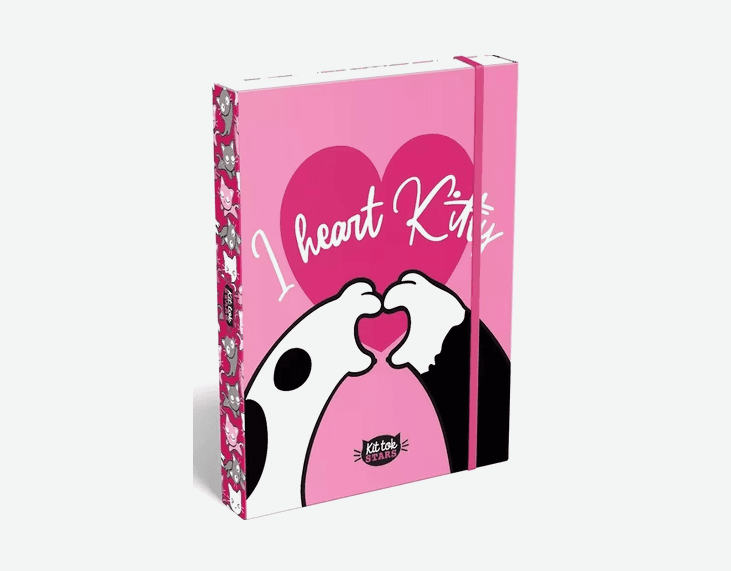 LIZZY-CARD Box na zošity A5 KitTok Heart Kitty 412961