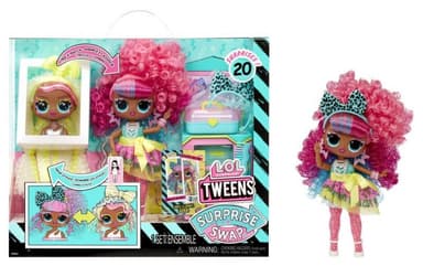MGA L.O.L. Surprise! Swap Tweens bábika a mini Tweens česacia hlava - Cora 26593263