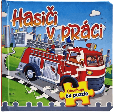 FONI-BOOK Hasiči v práci kniha puzzle 6x 948307
