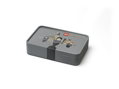 LEGO Storage Harry Potter úložný box s přihrádkami - šedá 40840830