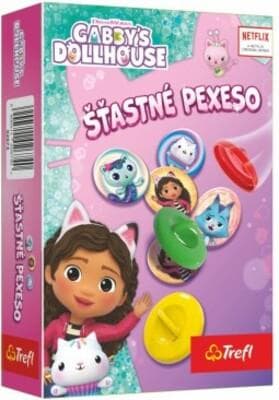 Trefl Šťastné pexeso Gabby's Dollhouse TR02674