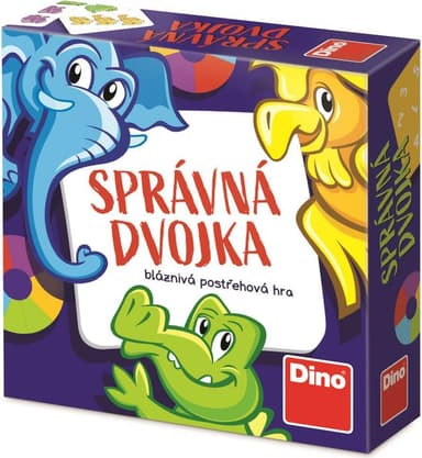 Dino toys Dino SPRÁVNA DVOJKA Cestovná hra DN622289