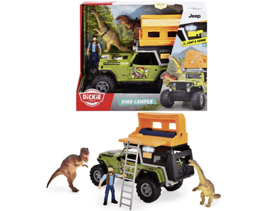 Dickie Auto Jeep Dino Camper 23 cm D 3834011