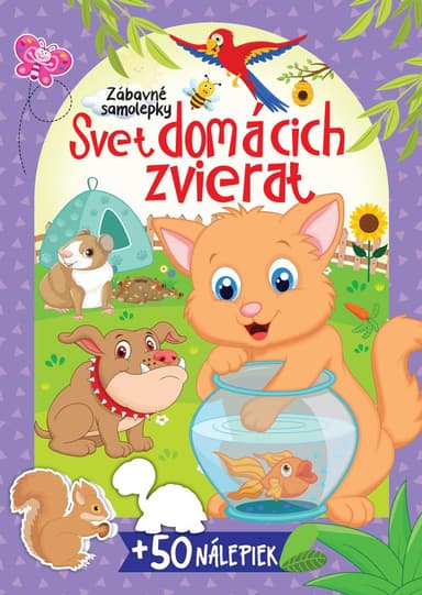 FONI-BOOK Svet domácich zvierat +50 nálepiek 949168
