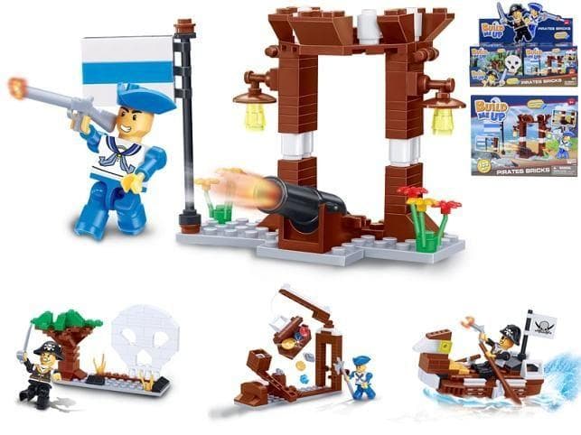 MIKRO - BuildMeUp stavebnica - Pirates bricks 96-103k 70213