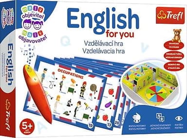 Trefl malý objevitel: english for you + magické pero