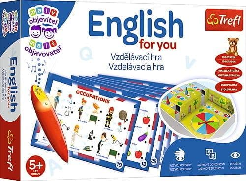 Trefl malý objevitel: english for you + magické pero