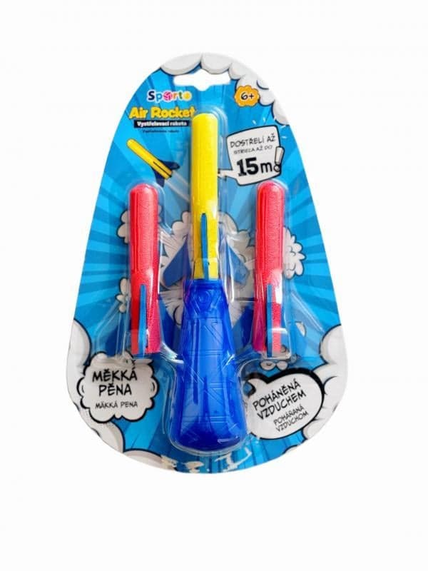Mac Toys SPORTO Air Rocket - Vystřelovací raketa