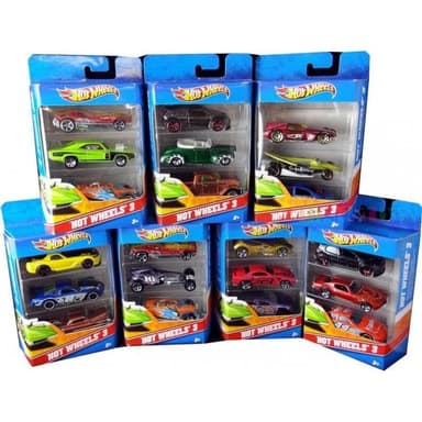 Mattel Hot Wheels Autíčka sada 3ks 25K5904