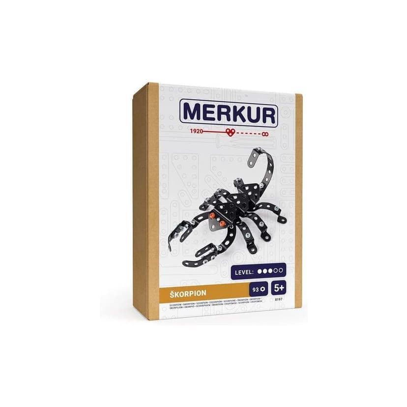 Merkur Škorpión 93ks v krabici 13x18x5cm 34000041