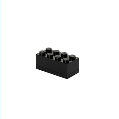 Úložný box LEGO® Mini 8 - černý
