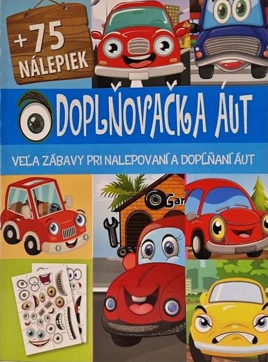FONI-BOOK Doplňovačka áut +75 nálepiek 943975