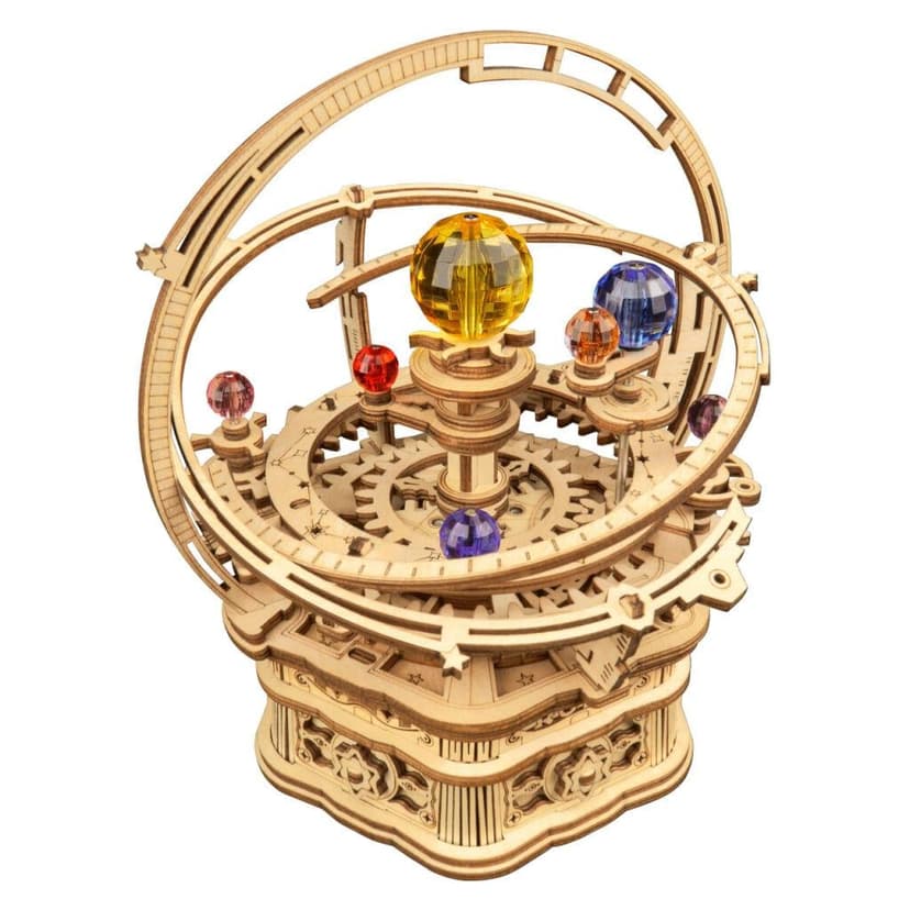 RoboTime 3D skladačka hracie skrinky Historický orloj AMK51